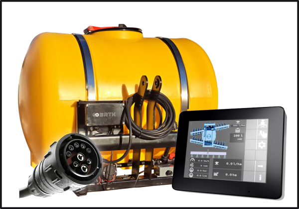 ISOBUS APPLICATOR TANK SYSTEM 660 liter